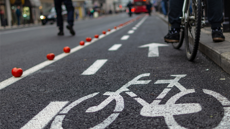 Bike Crashes Caused by Stationary Vehicles. Photo Credit: Shutterstock